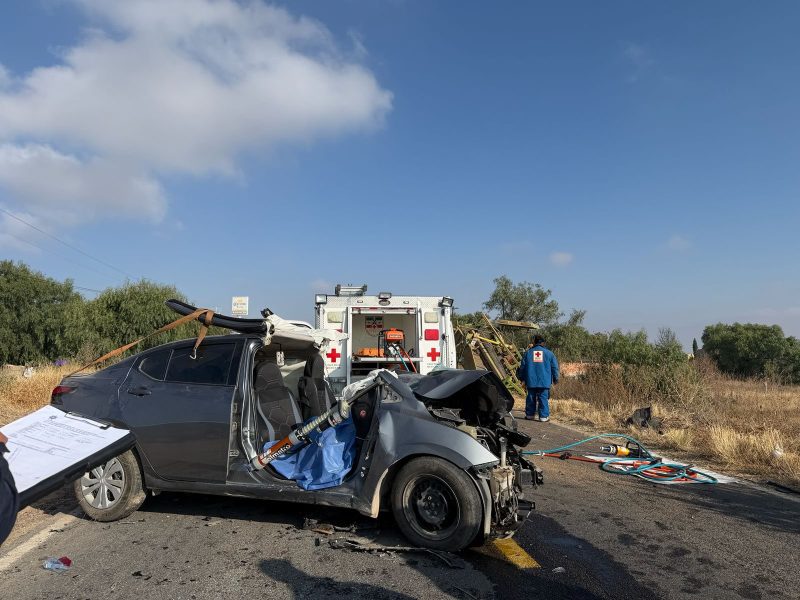 Accidente en Ocampo Guanajuato