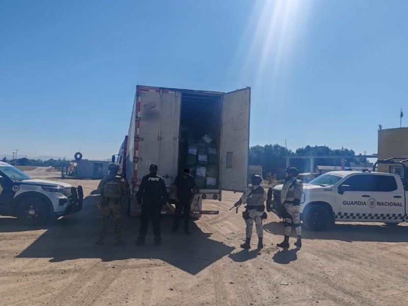 Aseguran 20 toneladas de droga en San Diego de La Unión