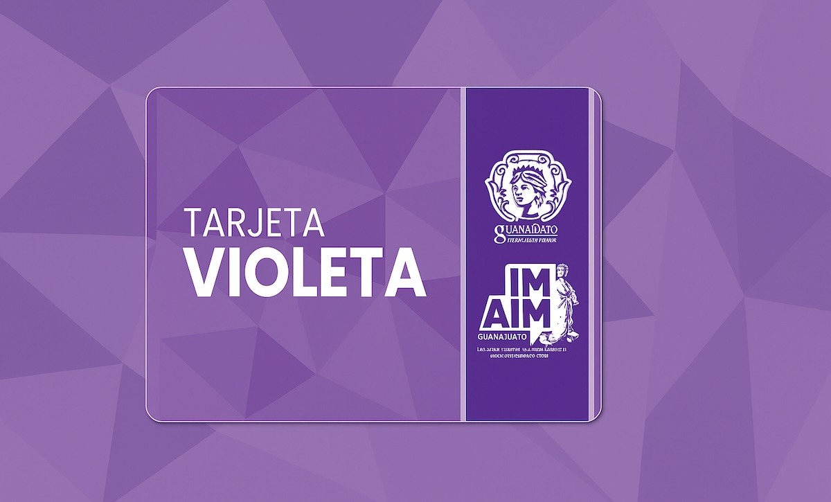 Tarjeta Violeta Guanajuato 2025