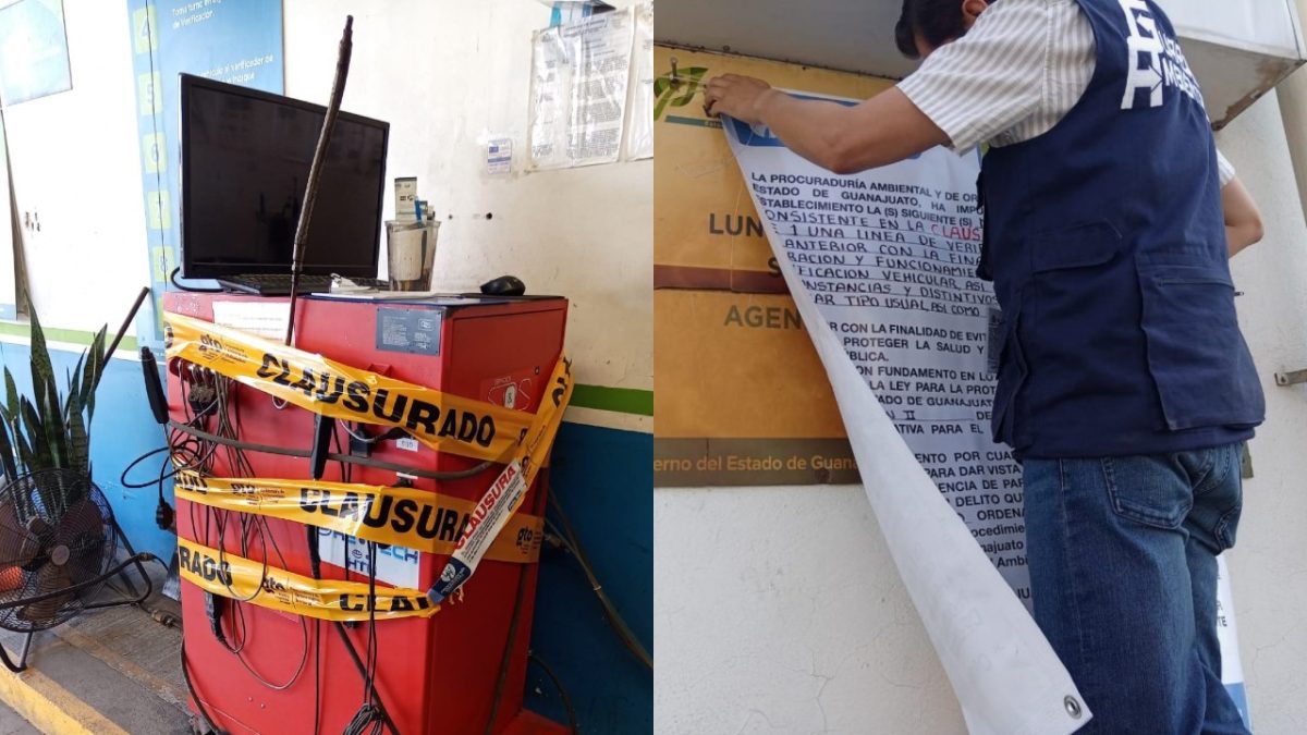 Clausuran centro de verificación vehicular en Irapuato por denuncias