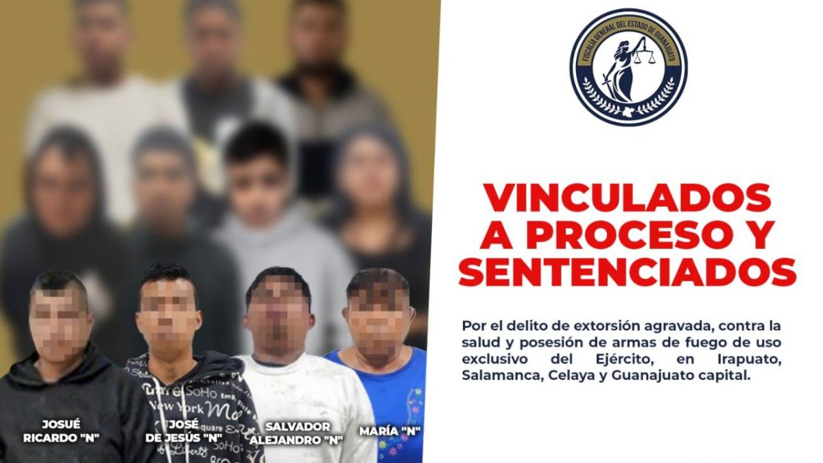 FGEG DESARTICULA REDES DE EXTORSIÓN EN IRAPUATO