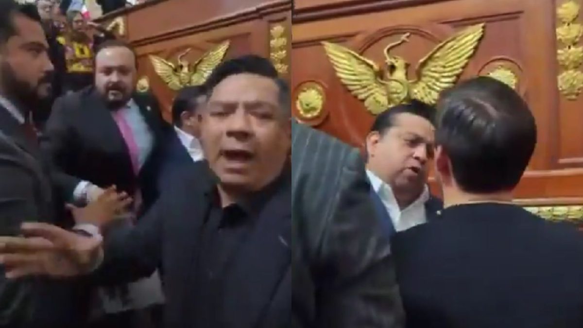 Diputados protagonizan discusión en el congreso de la CDMX