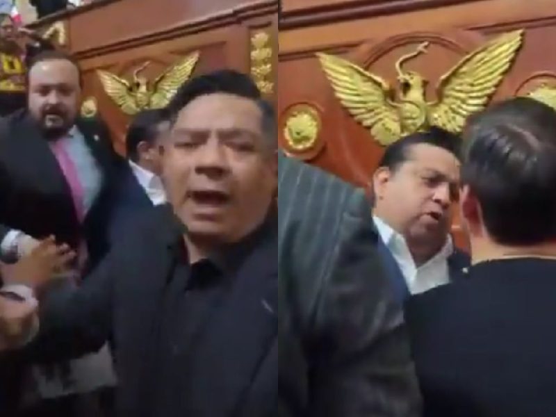 Diputados protagonizan discusión en el congreso de la CDMX